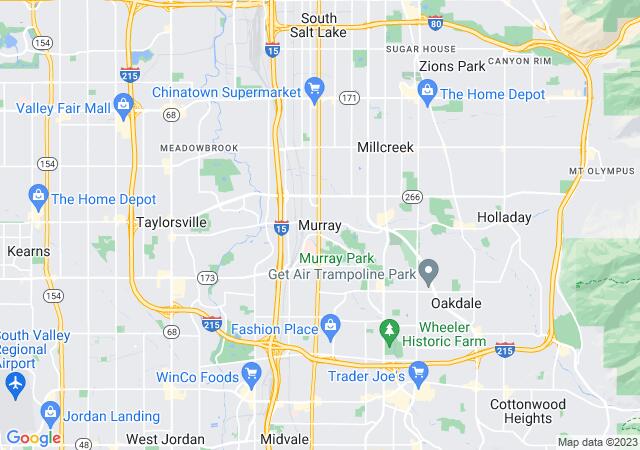 Google Map image for Murray, Utah