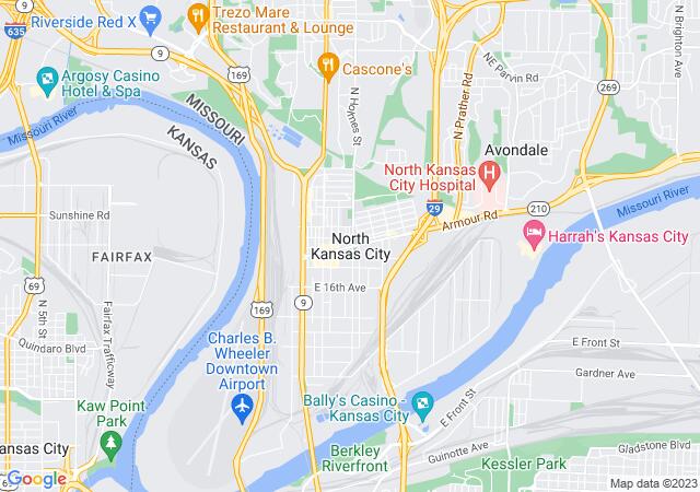 Google Map image for North Kansas City, Missouri