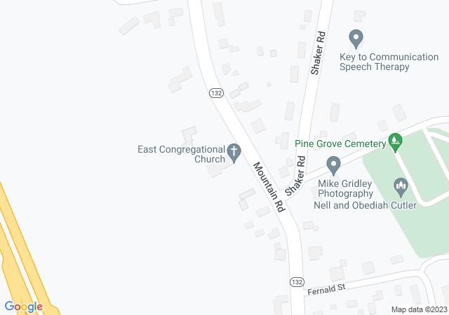 Google Map image for East Concord, New Hampshire
