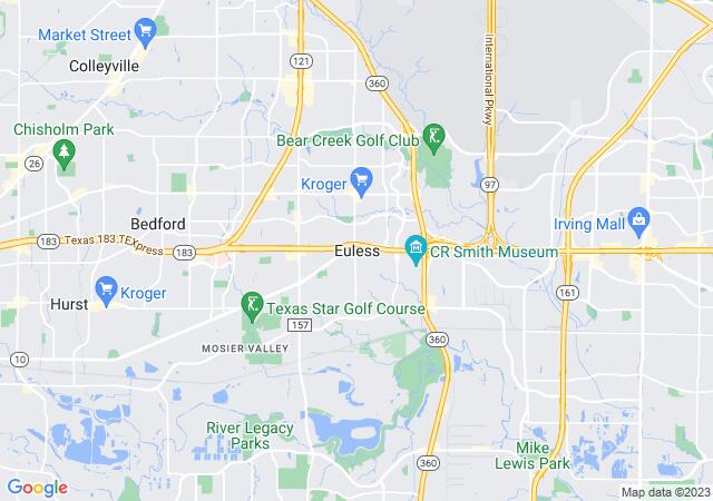 Google Map image for Euless, Texas
