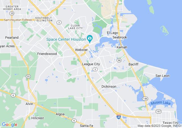 Google Map image for League City, Texas