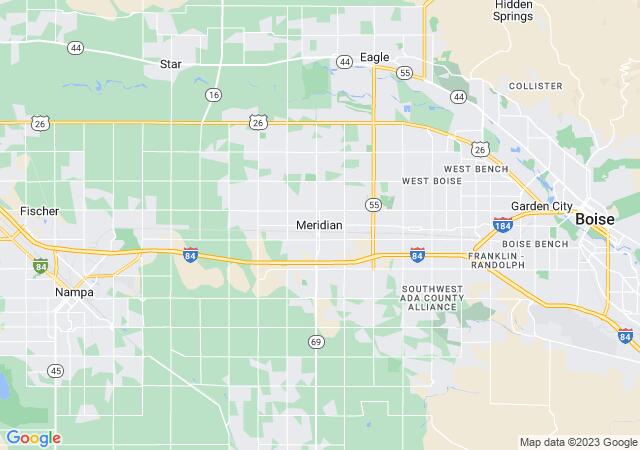 Google Map image for Meridian, Idaho