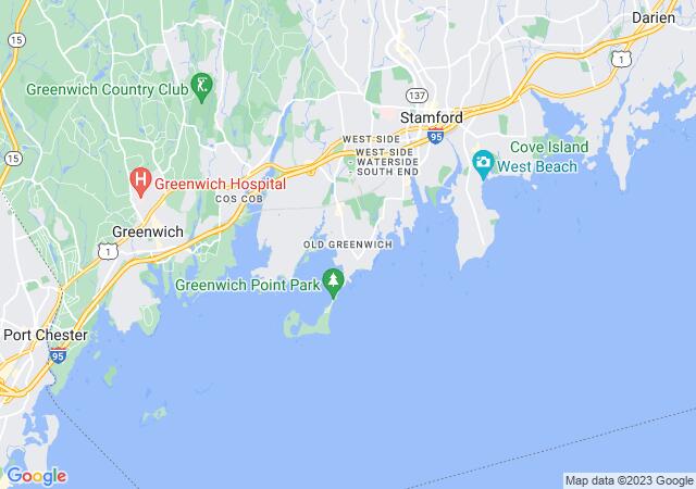 Google Map image for Old Greenwich, Connecticut