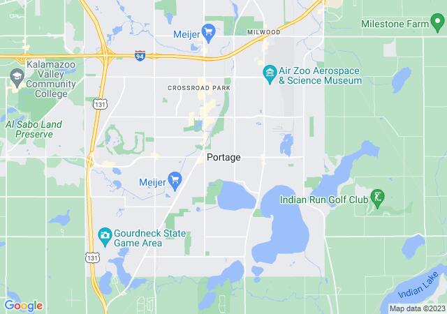 Google Map image for Portage, Michigan