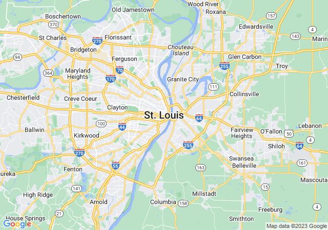 Google Map image for Saint Louis, Missouri