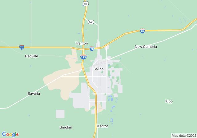 Google Map image for Salina, Kansas