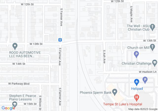 Google Map image for Tempe Junction, Arizona