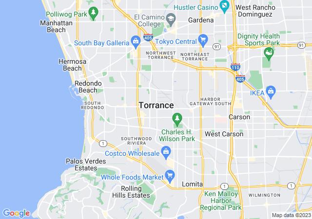Google Map image for Torrance, California