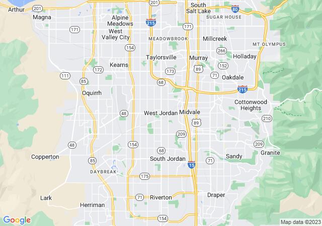 Google Map image for West Jordan, Utah